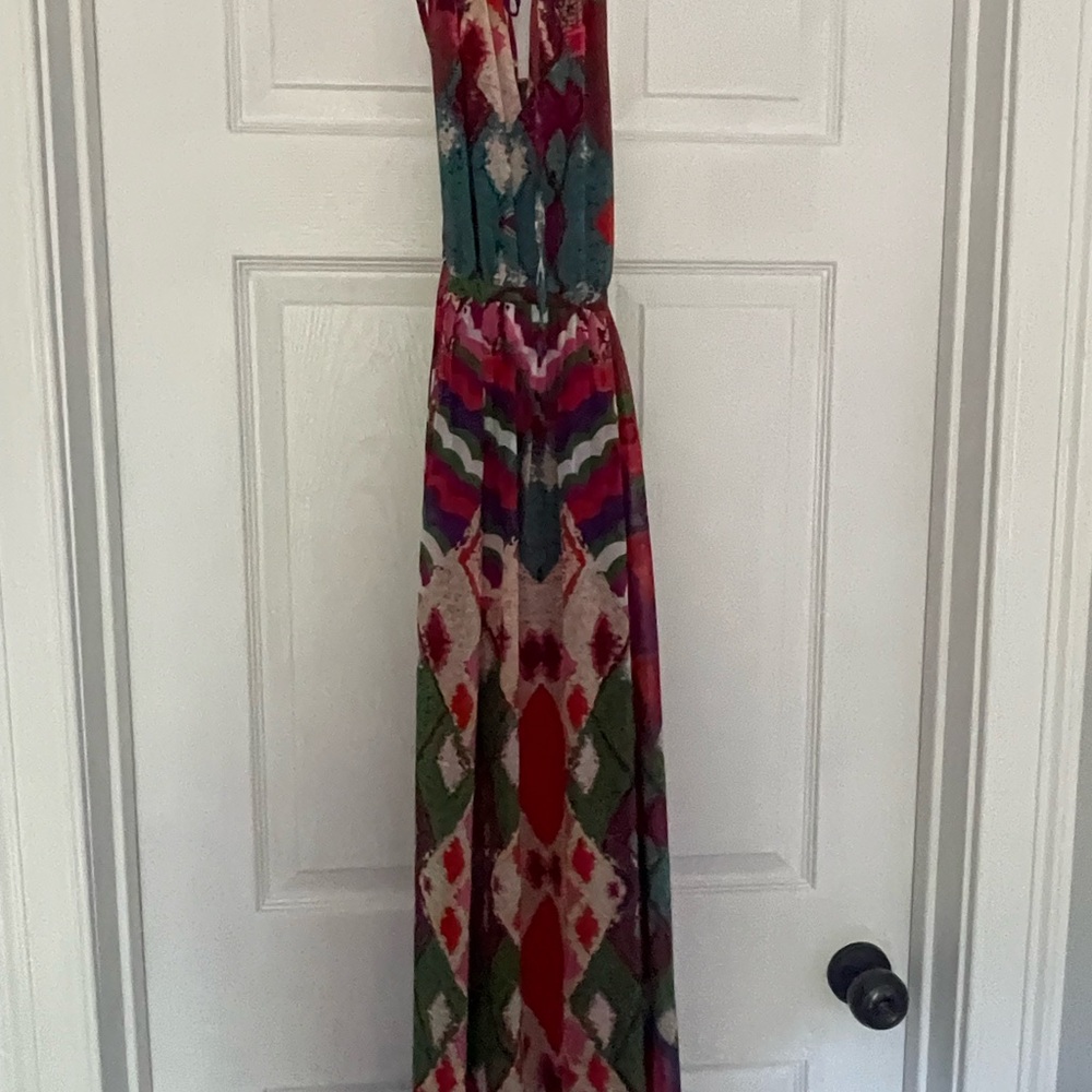 Maeve Vibrant Multicolor Maxi Dress